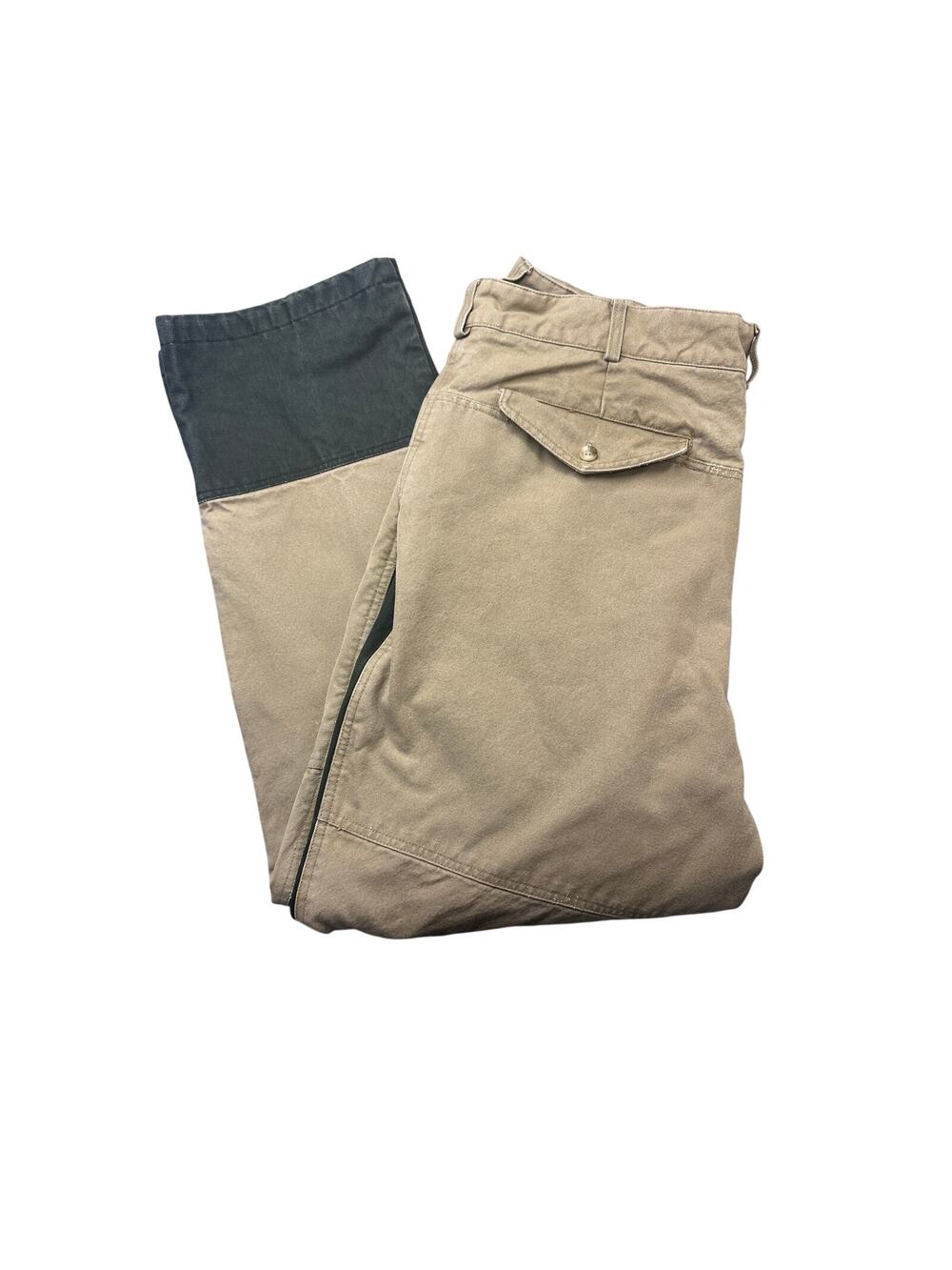 Columbia Vintage Canvas Hunting Briar Pants Tan Green Gorpcore Minimalist